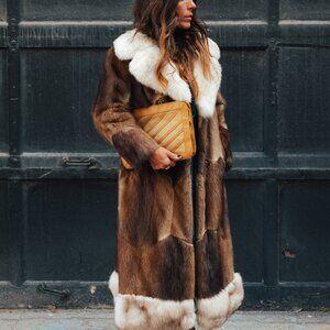 70's Vintage Fur Coat